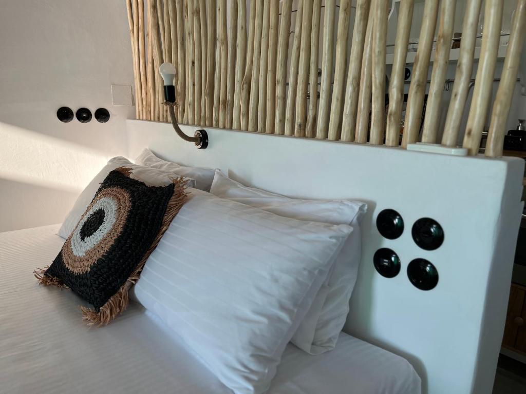 Letto o letti in una camera di White Coral