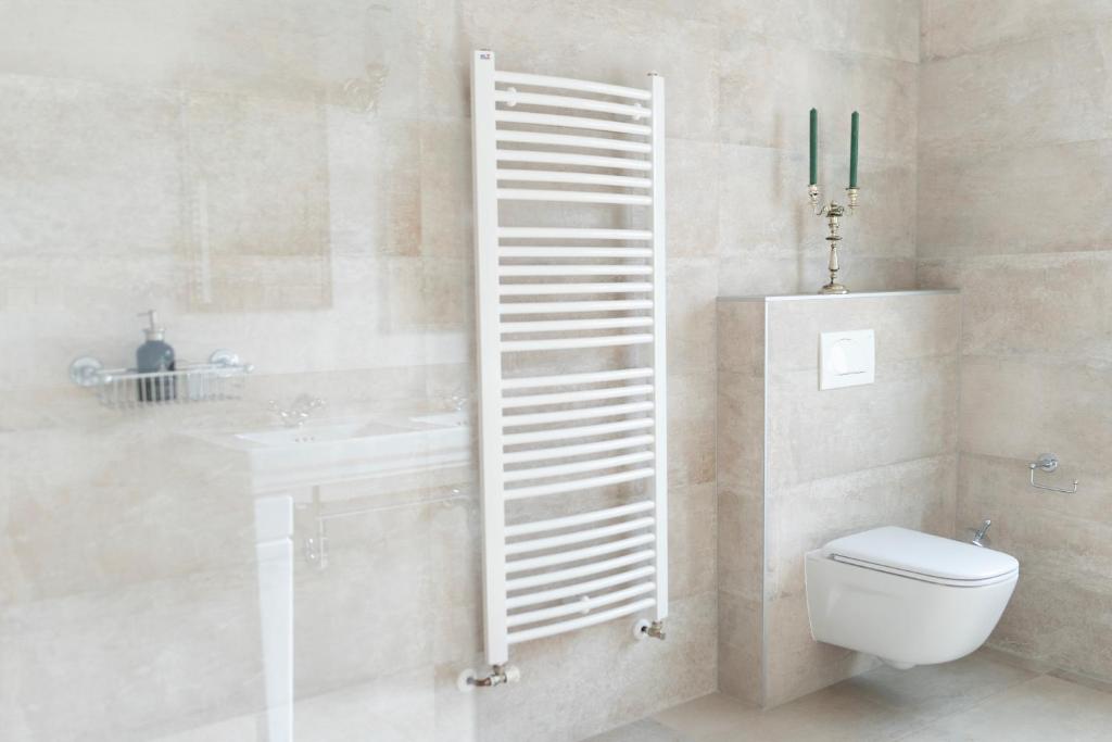 Koupelna v ubytování Nomad Rooms