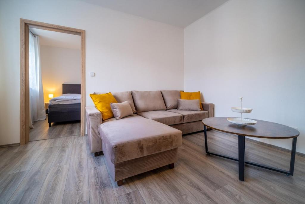 Posezení v ubytování Promenada Lipno Apartment 123
