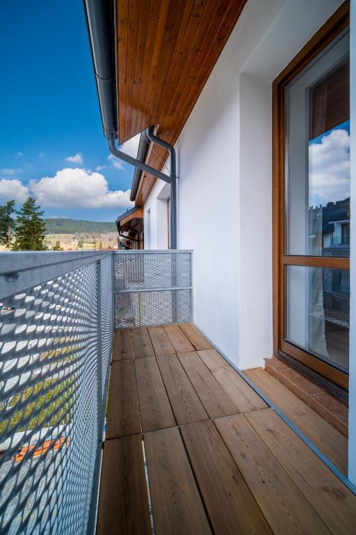 Balkón nebo terasa v ubytování Promenada Lipno Apartment 123