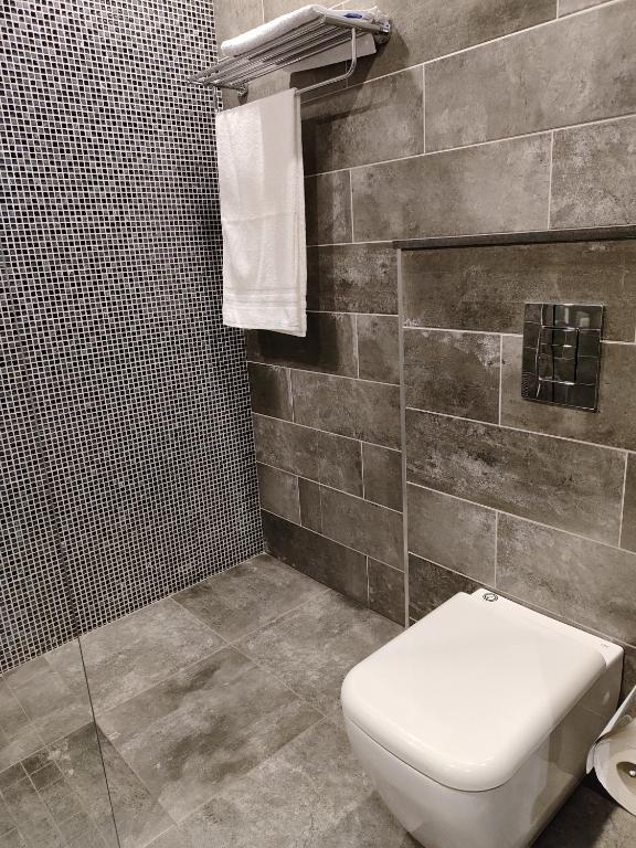 Koupelna v ubytování Orienta Hotel Gyumri