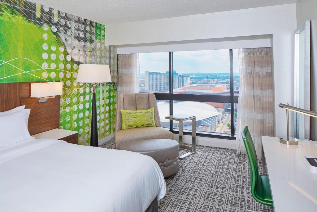 Renaissance Nashville Hotel - Quarto Queen Com Duas Camas Queen Size