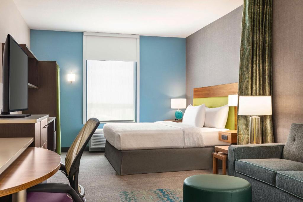 Postel nebo postele na pokoji v ubytování Home2 Suites by Hilton Lubbock