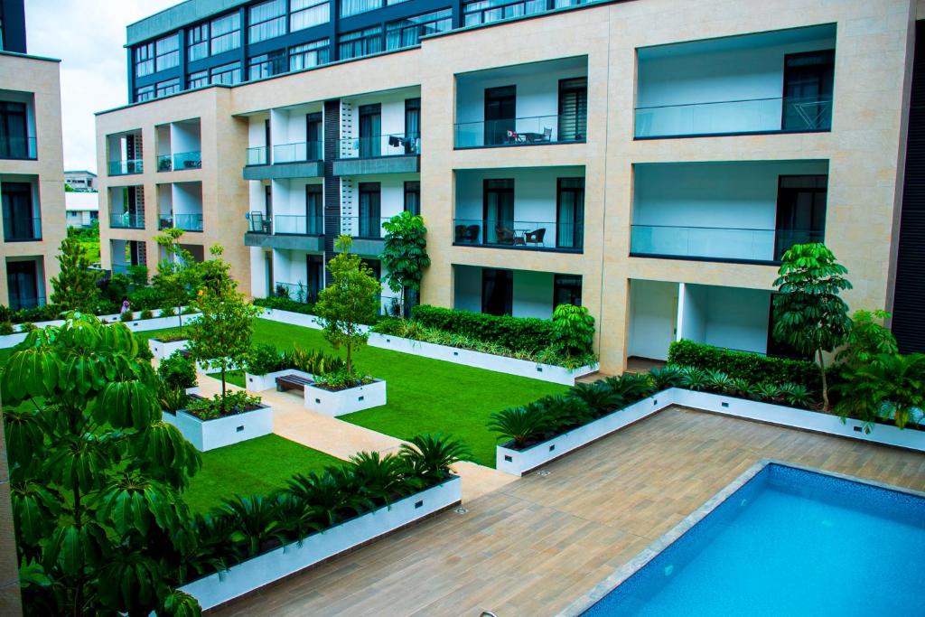 Nicely Furnished Studio with Pool view at Embassy Gardens, Accra – Updated  2024 Prices