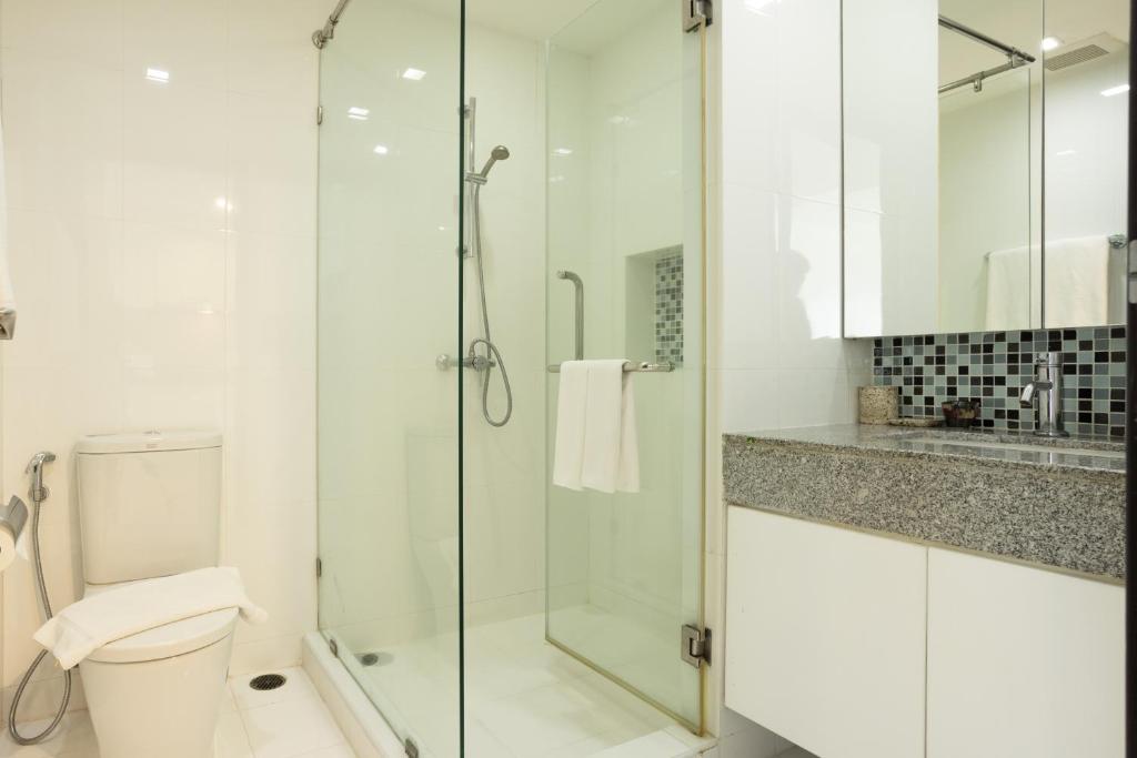 Koupelna v ubytování Citismart Luxury Apartments
