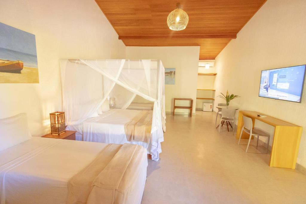 Arraial Bangalô Praia Hotel - Suite Met Uitzicht Op De Tuin