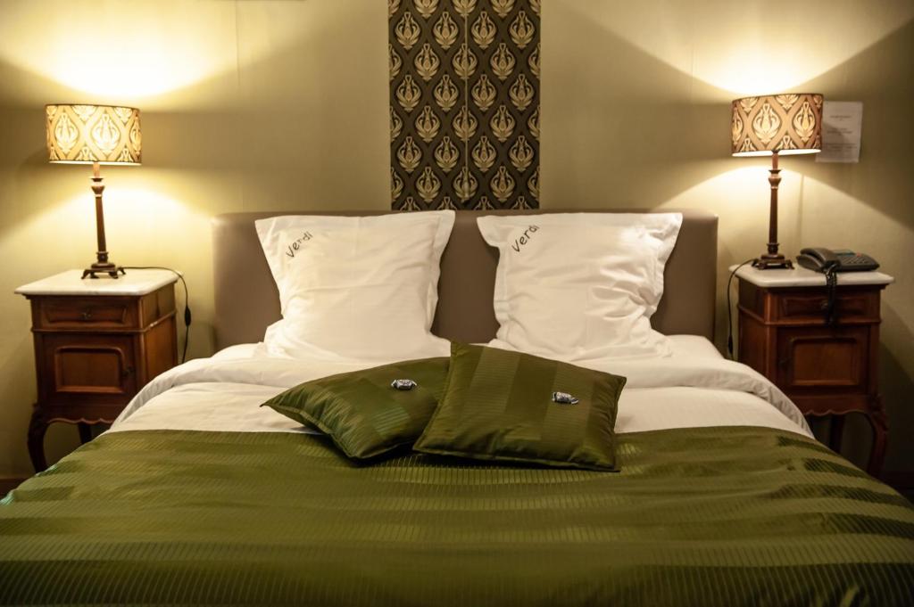 Postel nebo postele na pokoji v ubytování B&B Verdi