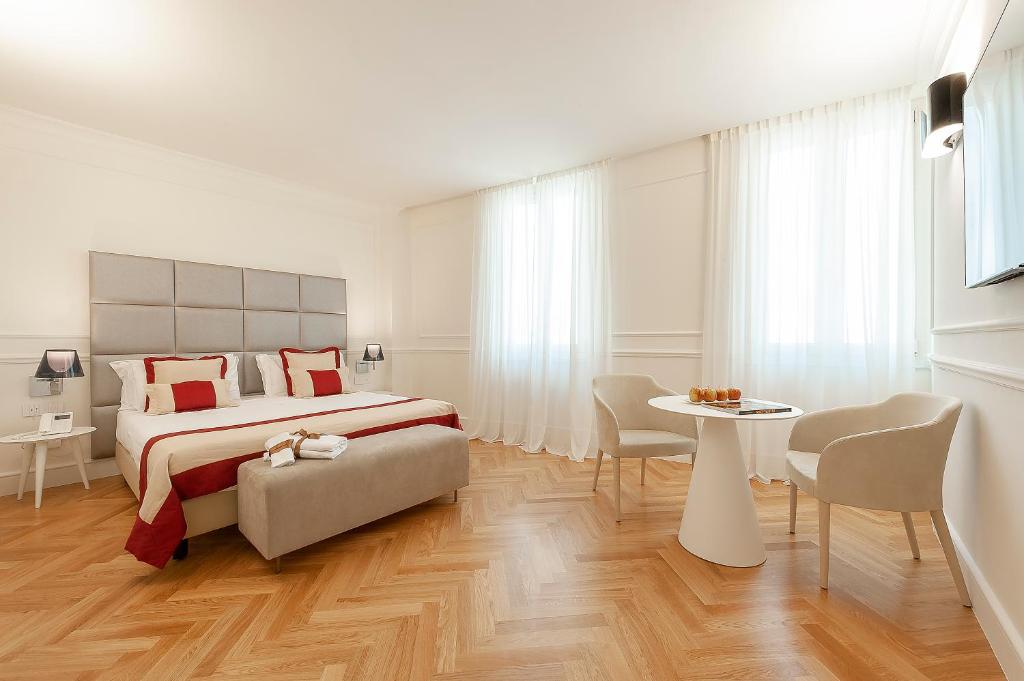 Posteľ alebo postele v izbe v ubytovaní Dei Priori Boutique Hotel