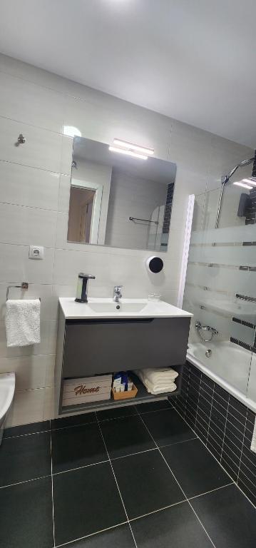Koupelna v ubytování Apartamento Castro Holidays - con Parking incluido