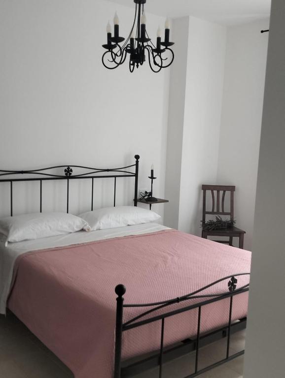 Postel nebo postele na pokoji v ubytování AGRITURISMO TERRAPIA