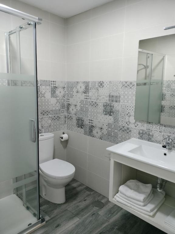 Un baño de Posada de la plata
