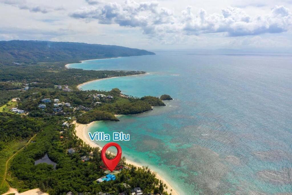Letecký snímek ubytování Villa Blu Beachfront Luxury Villa