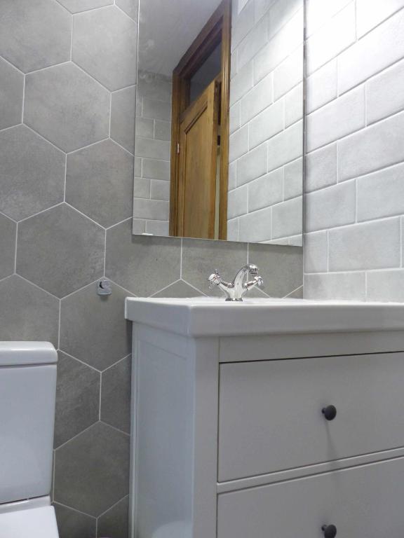 Koupelna v ubytování Apartamento Ábside de San Juan III