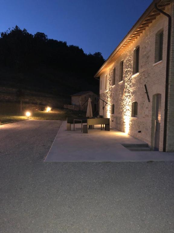 Budova, kde se bed and breakfast nachází