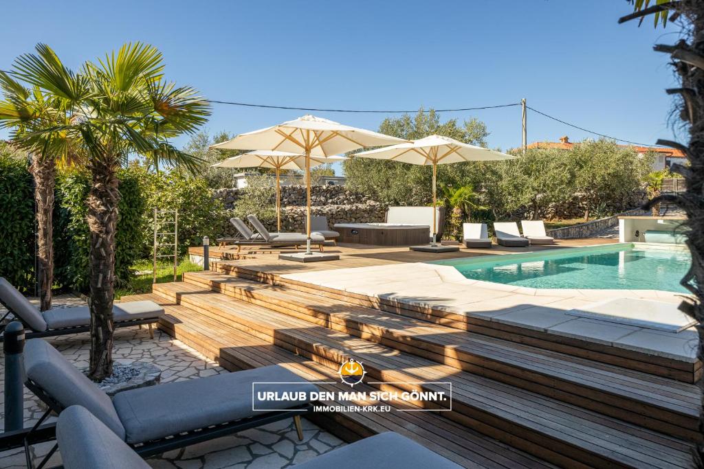Basen w obiekcie Villa 5 elements lub w pobliżu