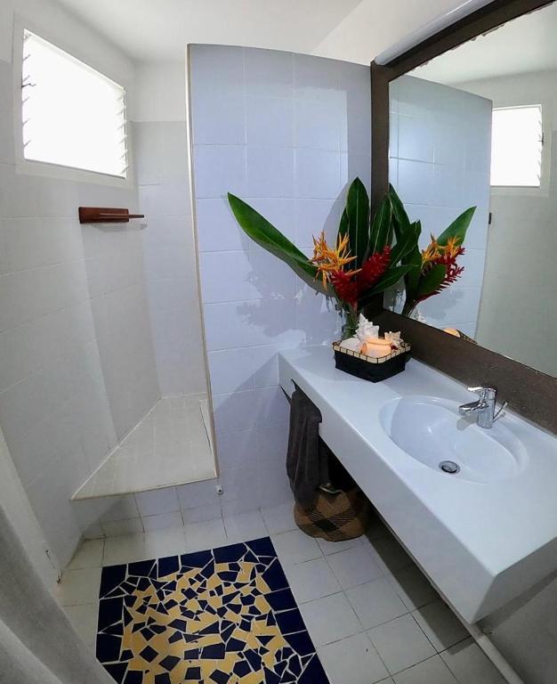 Um banheiro em Studio West Indies Manganao