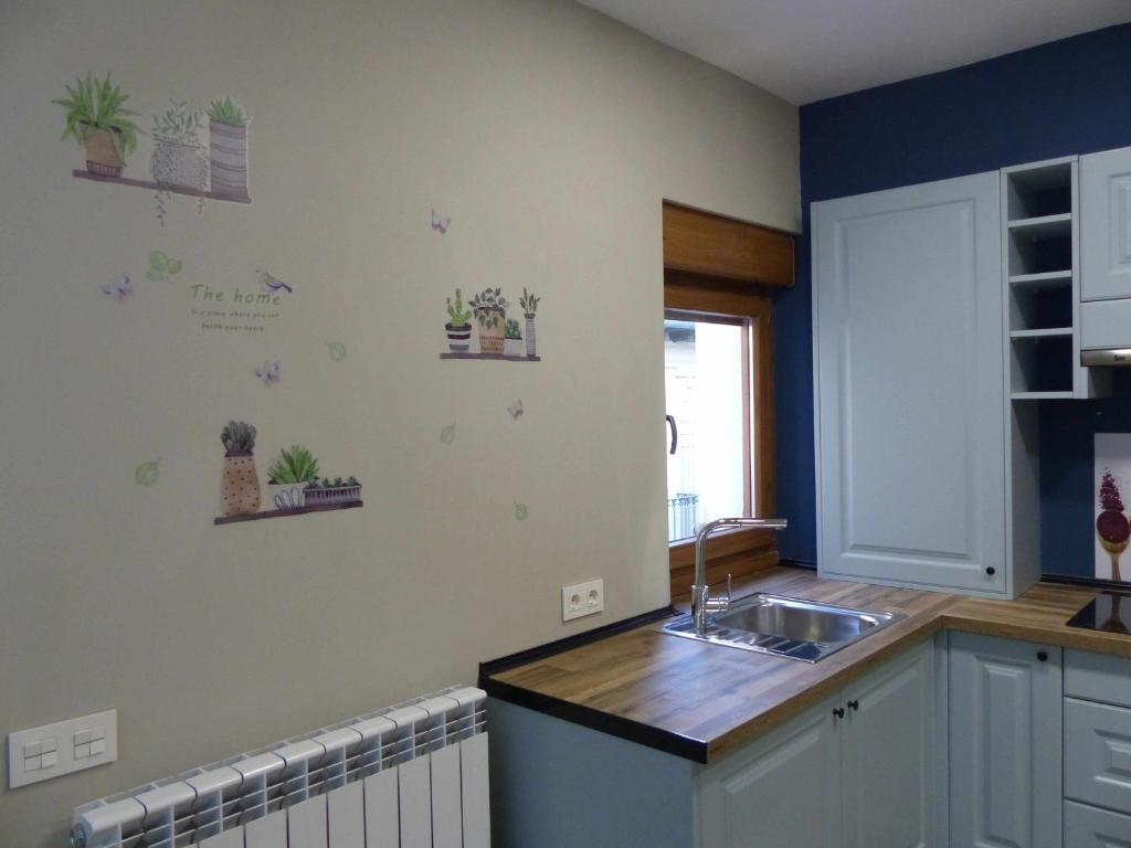 Kuchyň nebo kuchyňský kout v ubytování Apartamento Ábside de San Juan III