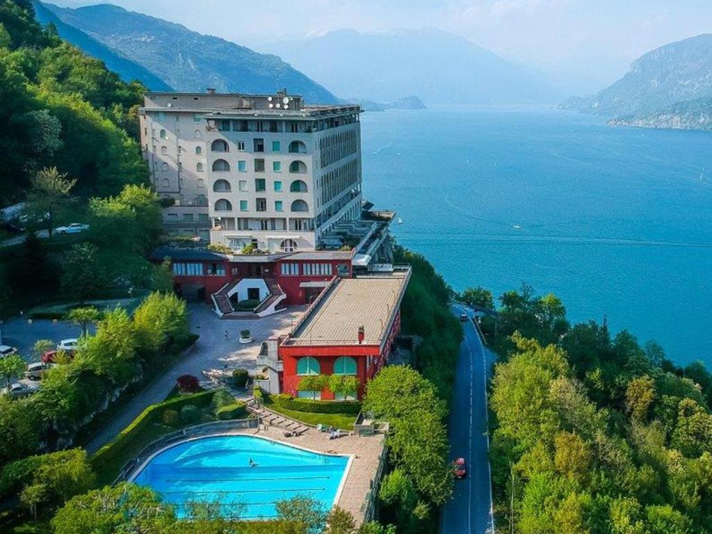 Ptičja perspektiva nastanitve Appartamenti Lago di Como