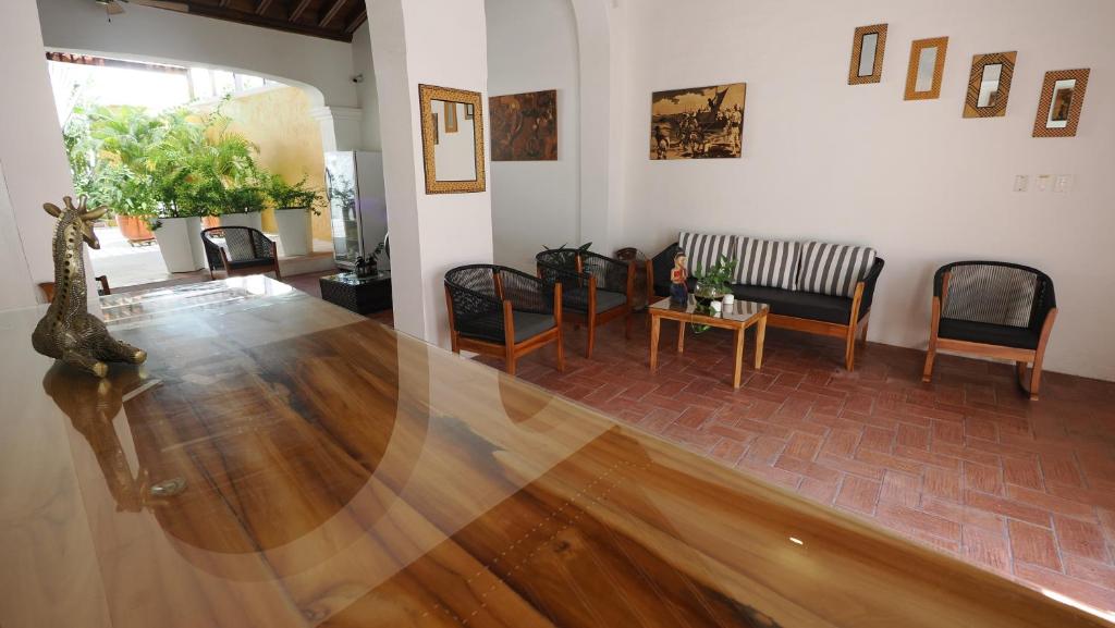 Posezení v ubytování Hotel Casa Cytia