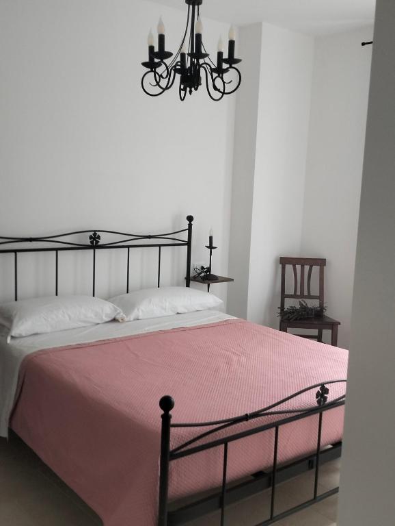 Postel nebo postele na pokoji v ubytování AGRITURISMO TERRAPIA
