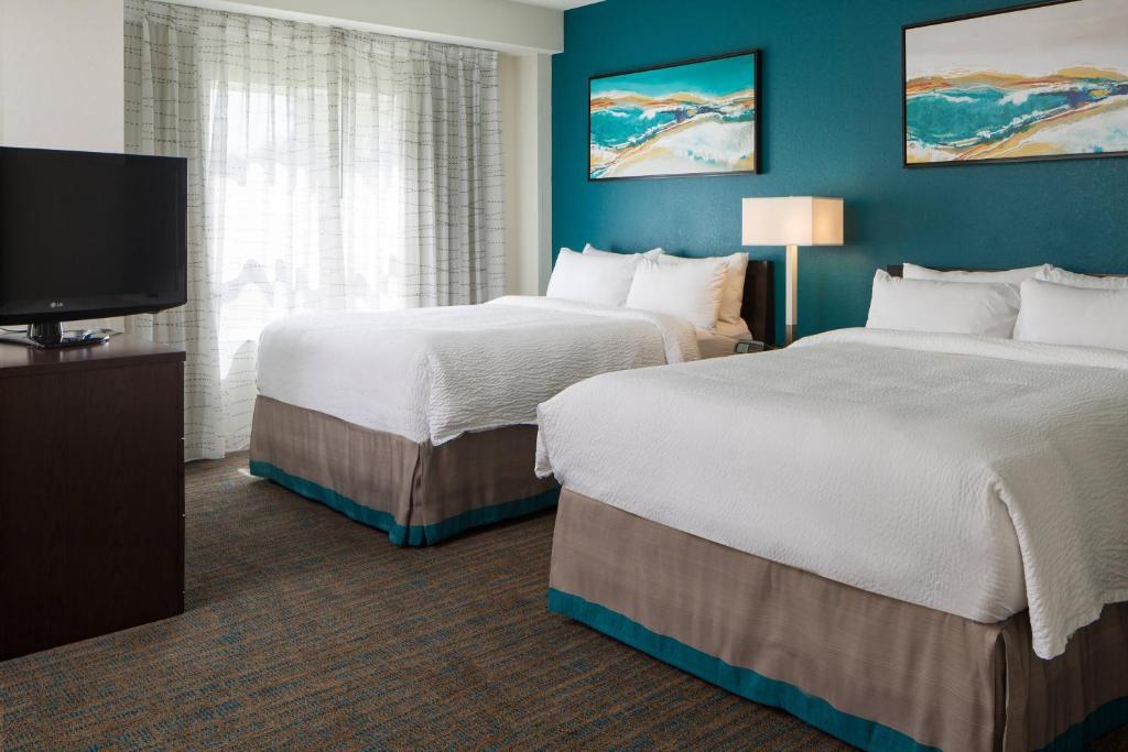 Residence Inn by Marriott Orlando at SeaWorld - Estudio De Bienestar Con Dos Camas Queen Y Sofá Cama
