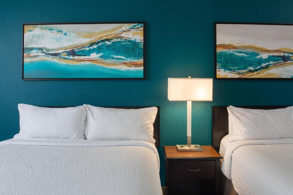 Residence Inn by Marriott Orlando at SeaWorld - Estudio Queen Con Dos Camas Queen