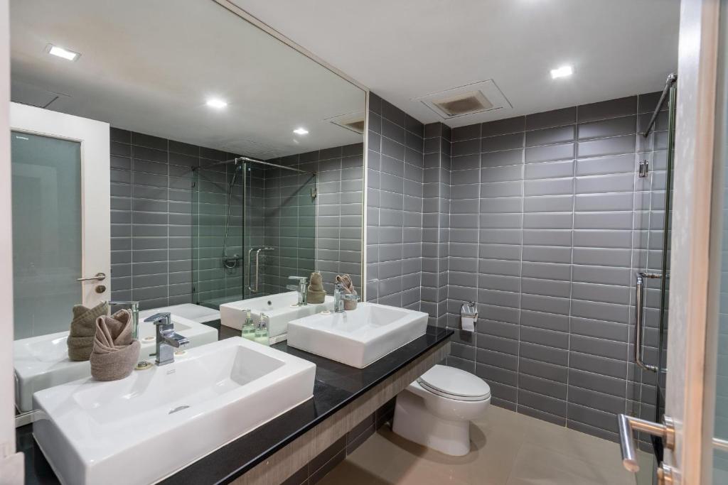 Koupelna v ubytování 2Br Seaview, Long Beach, Lanta Loft 2A