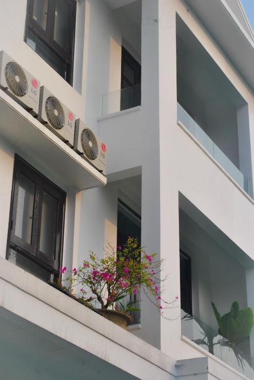 Balkón nebo terasa v ubytování Hoi An Lotus Aroma Villa