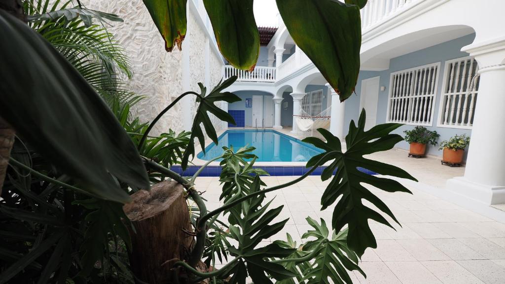 Bazén v ubytování Hotel Casa Cytia nebo v jeho okolí