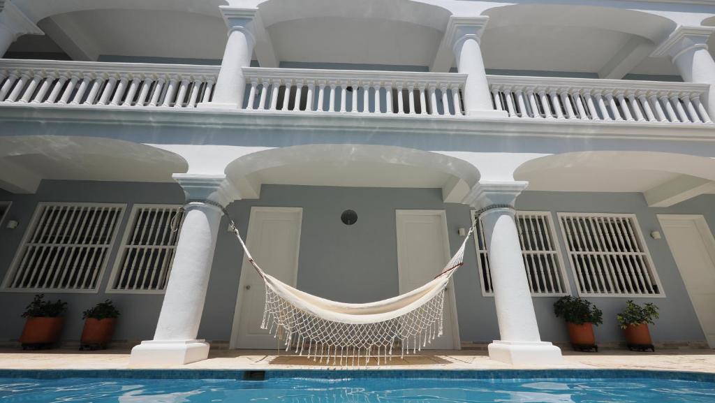 Bazén v ubytování Hotel Casa Cytia nebo v jeho okolí