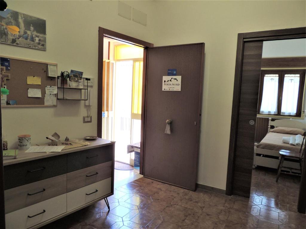 Letto o letti in una camera di Rifugio Porta Nord