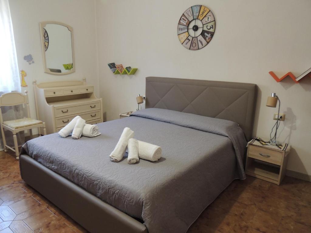 Letto o letti in una camera di Rifugio Porta Nord