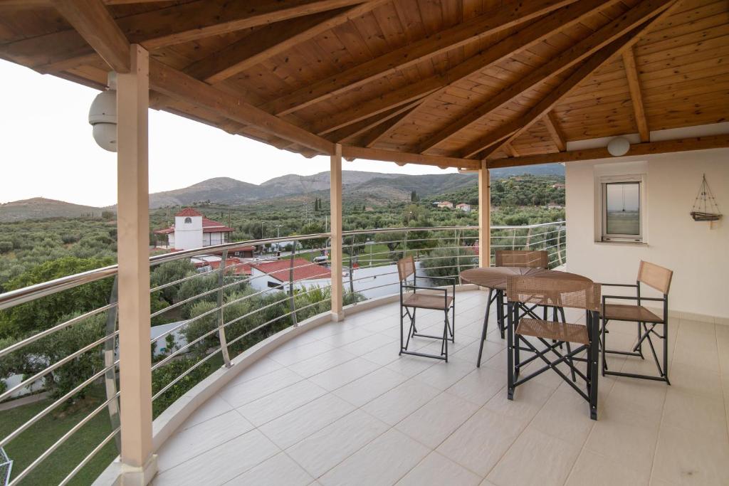 Nespecifikovaný výhled na hory nebo výhled na hory při pohledu z apartmánu