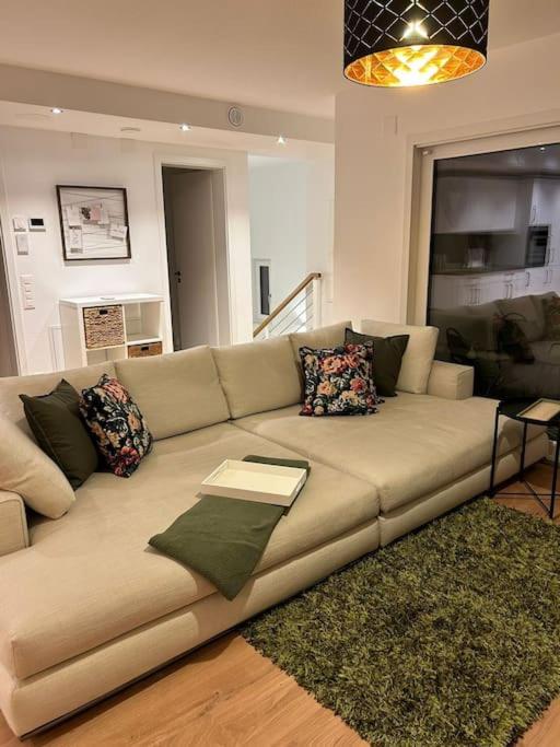 Posezení v ubytování Ferienwohnung in Neubau