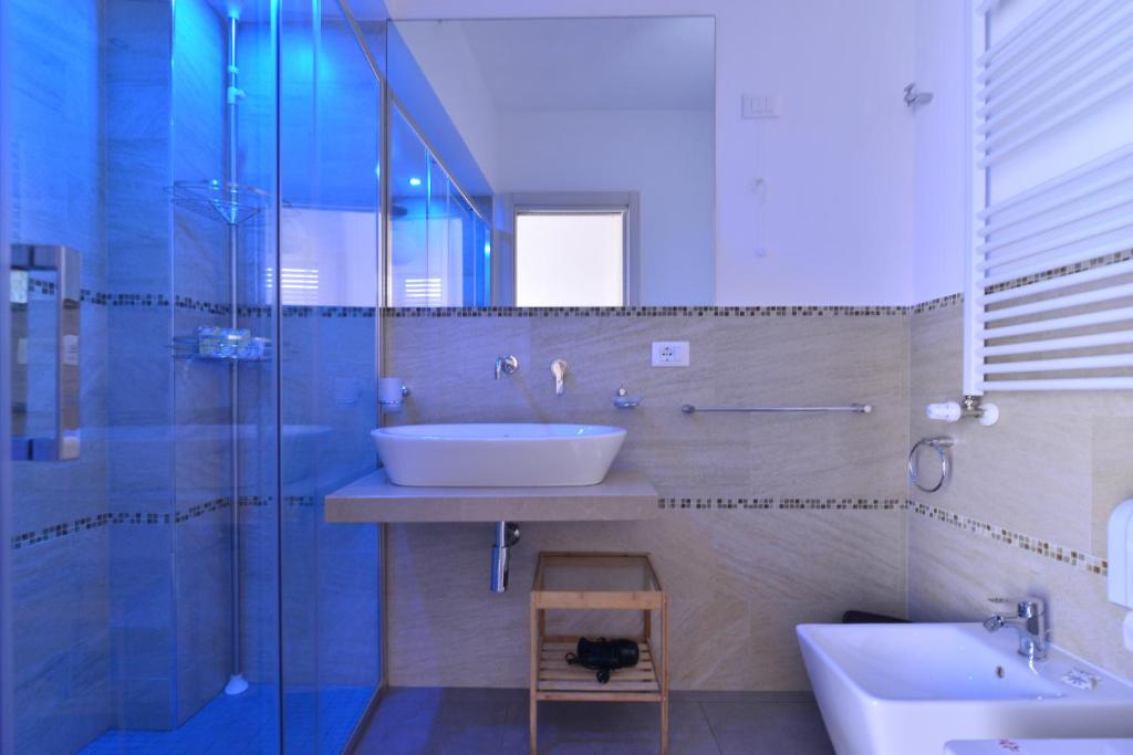 Koupelna v ubytování B&B Le Porte Del Centro