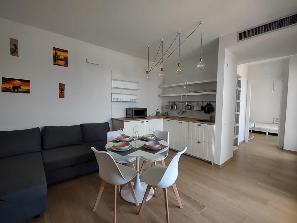 Kuchyň nebo kuchyňský kout v ubytování Interno H10 - Olimpia Residence
