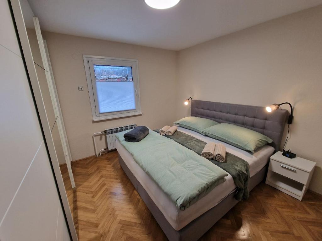 Postel nebo postele na pokoji v ubytování Villa Vili