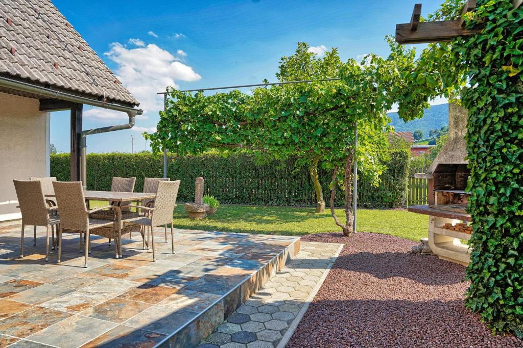 Zahrada ubytování Villa Vili