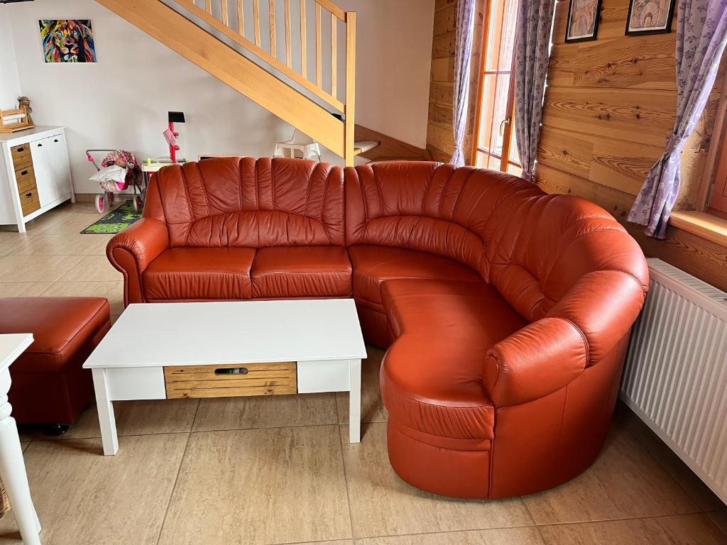 Posezení v ubytování Apartmány Orlice