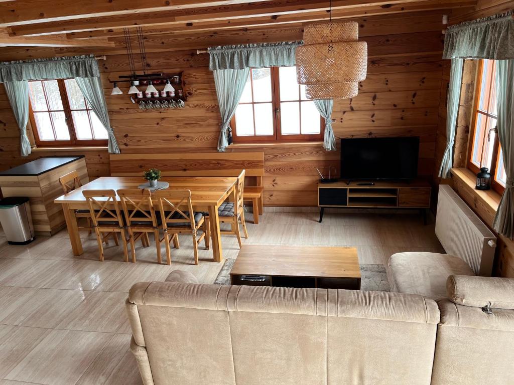Posezení v ubytování Apartmány Orlice