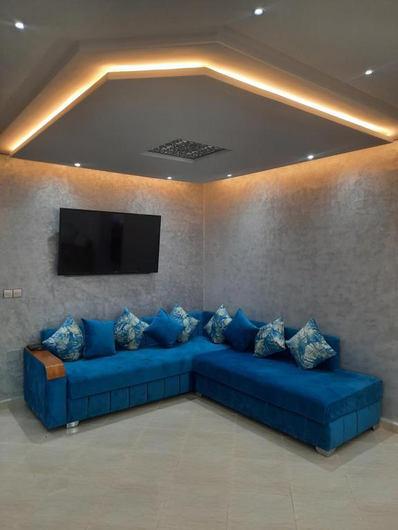 Posezení v ubytování Calairis House