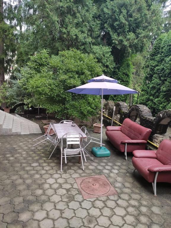 Zahrada ubytování Casa Rosa
