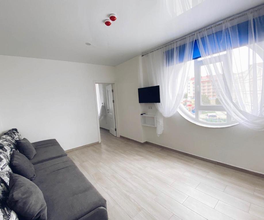 TV a/nebo společenská místnost v ubytování Kovcheg Hotel