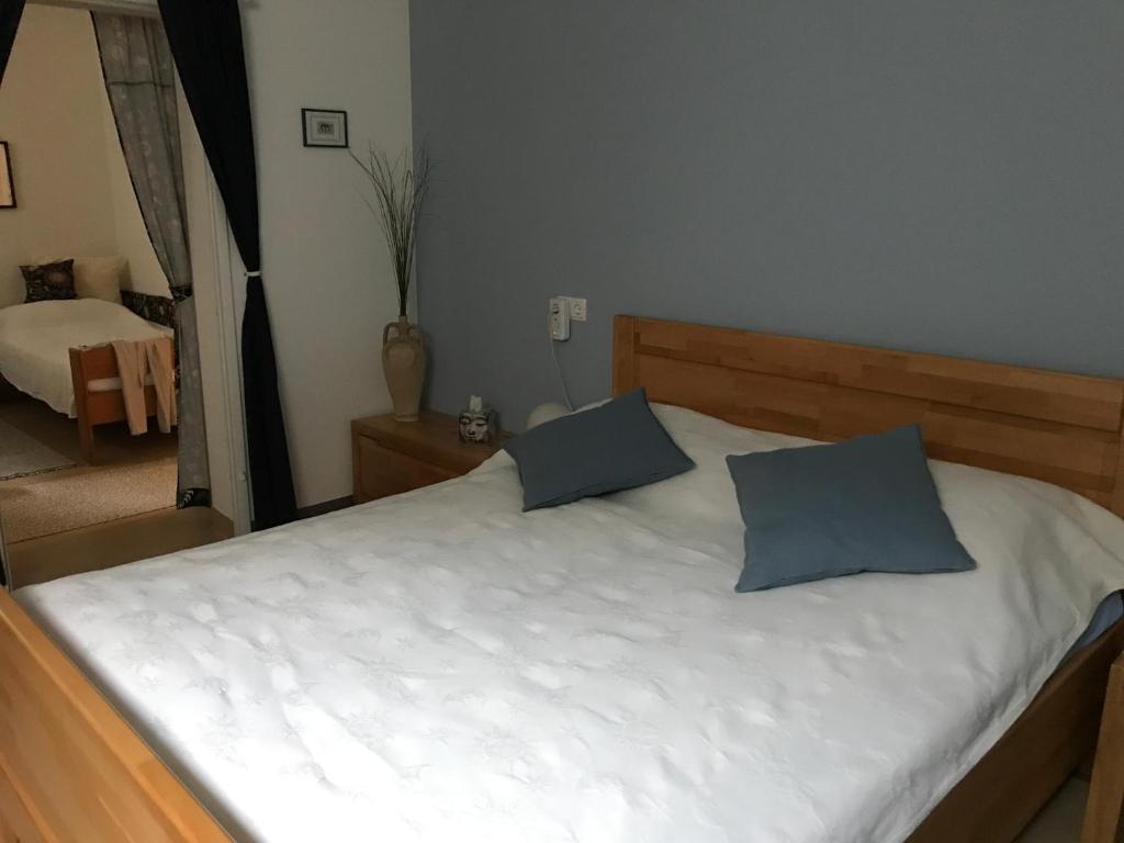 Voodi või voodid majutusasutuse Haus LUNA - Privatzimmer im sonnigen Südburgenland toas