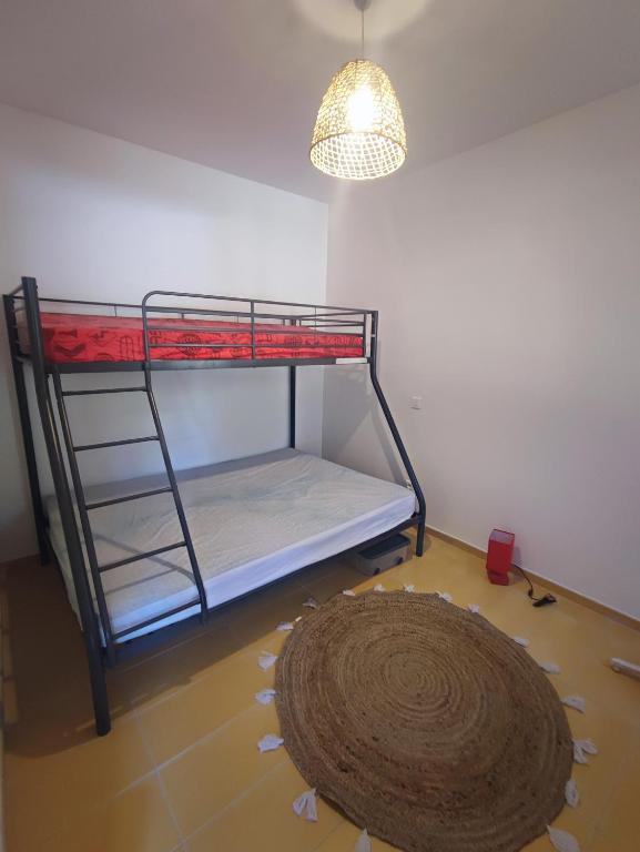 Postel nebo postele na pokoji v ubytování Havre de paix T3 vue mer