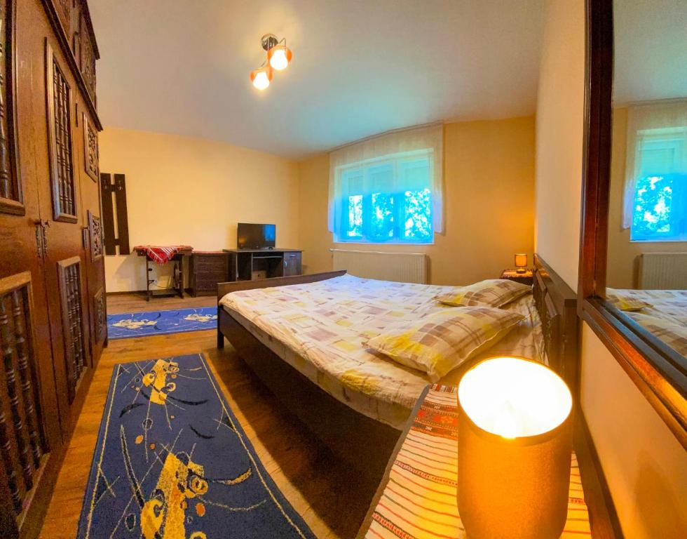 Postel nebo postele na pokoji v ubytování Casa Popa