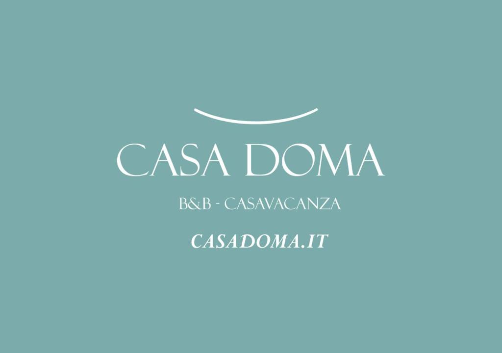 Certifikát, hodnocení, plakát nebo jiný dokument vystavený v ubytování CASADOMA Casa Vacanza - B&B