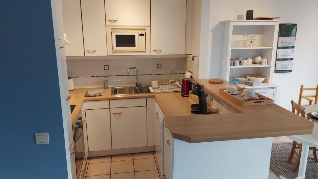 Kuchyň nebo kuchyňský kout v ubytování LLN lodge