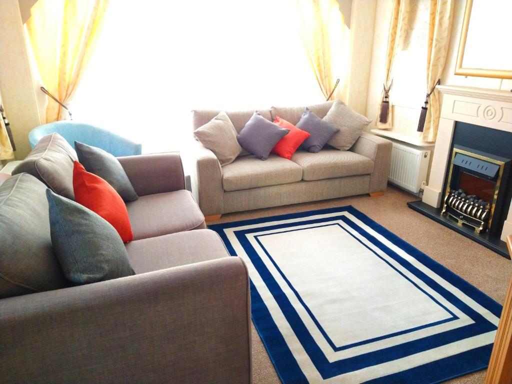 Χώρος καθιστικού στο Lake District Holiday Home, near Ennerdale Lake - Inglenook 06 - Free Wifi