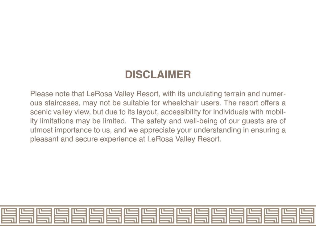 LeRosa Valley Resort - 12
